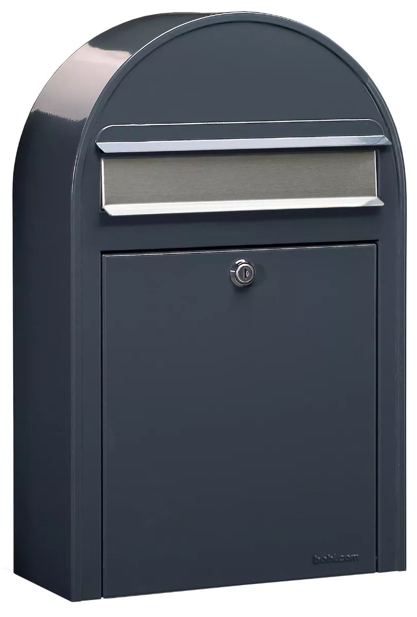 grey bobi slim mailbox