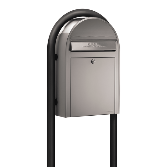 stainless steel bobi classic with black round post