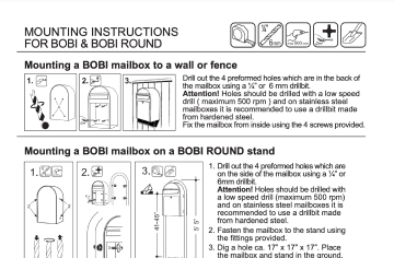 Bobi Mounting Instructions