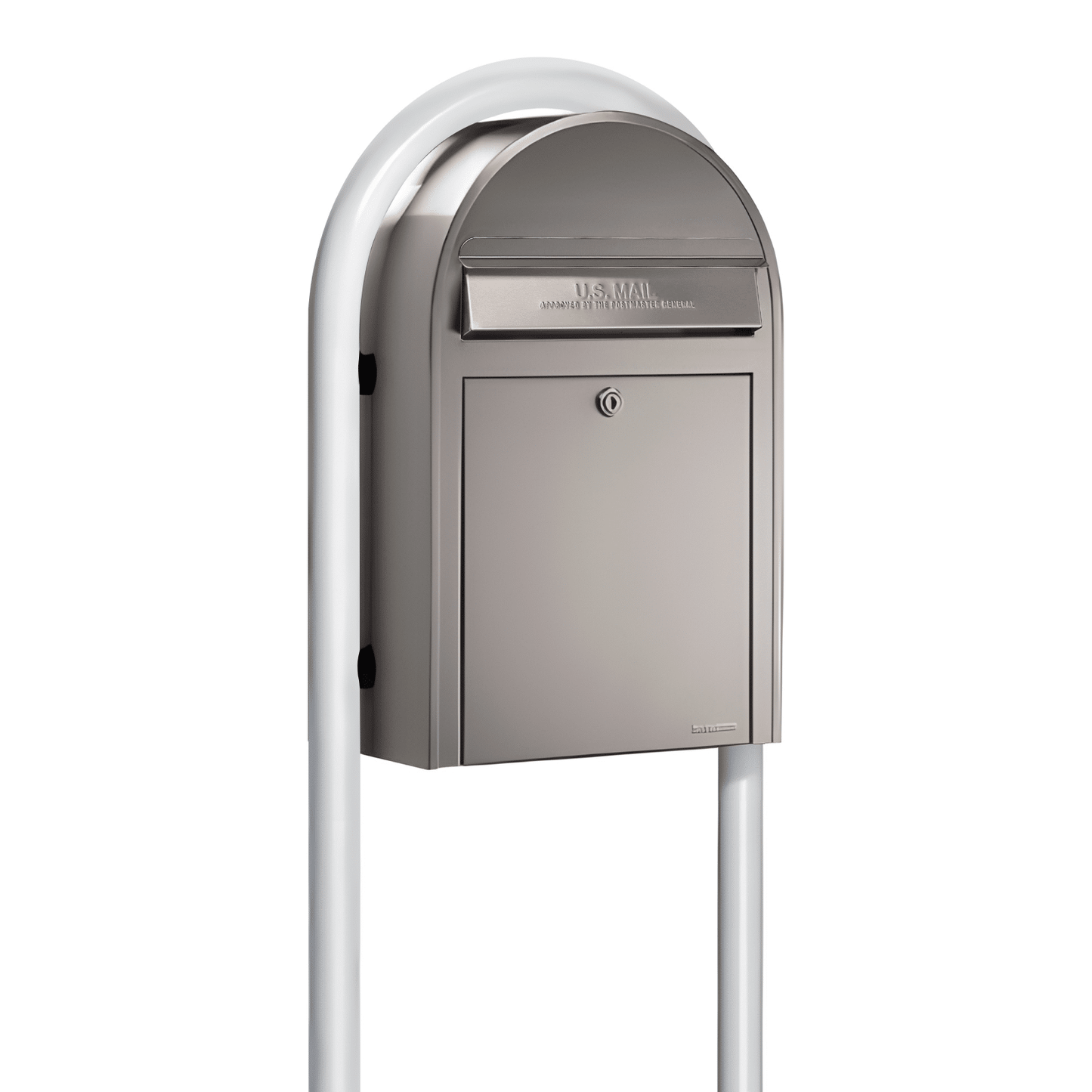 stainless steel bobi classic with white round post