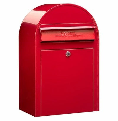 red bobi classic mailbox