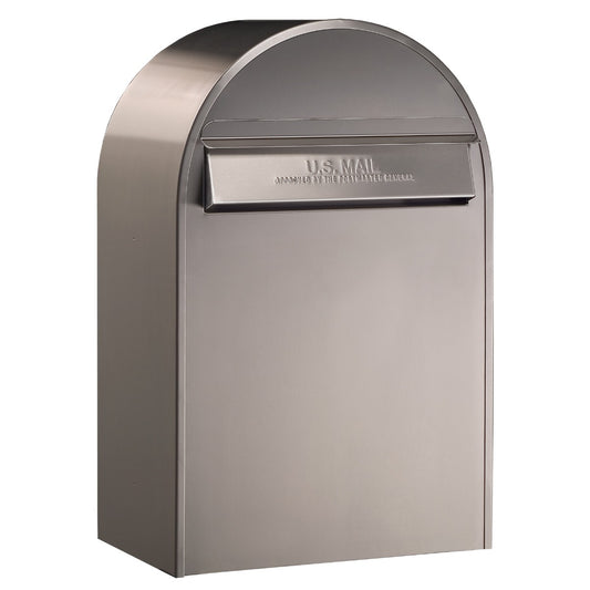 Bobi Classic (B) Rear Access Stainless Mailbox