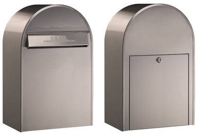 Bobi Classic (B) Rear Access Stainless Mailbox