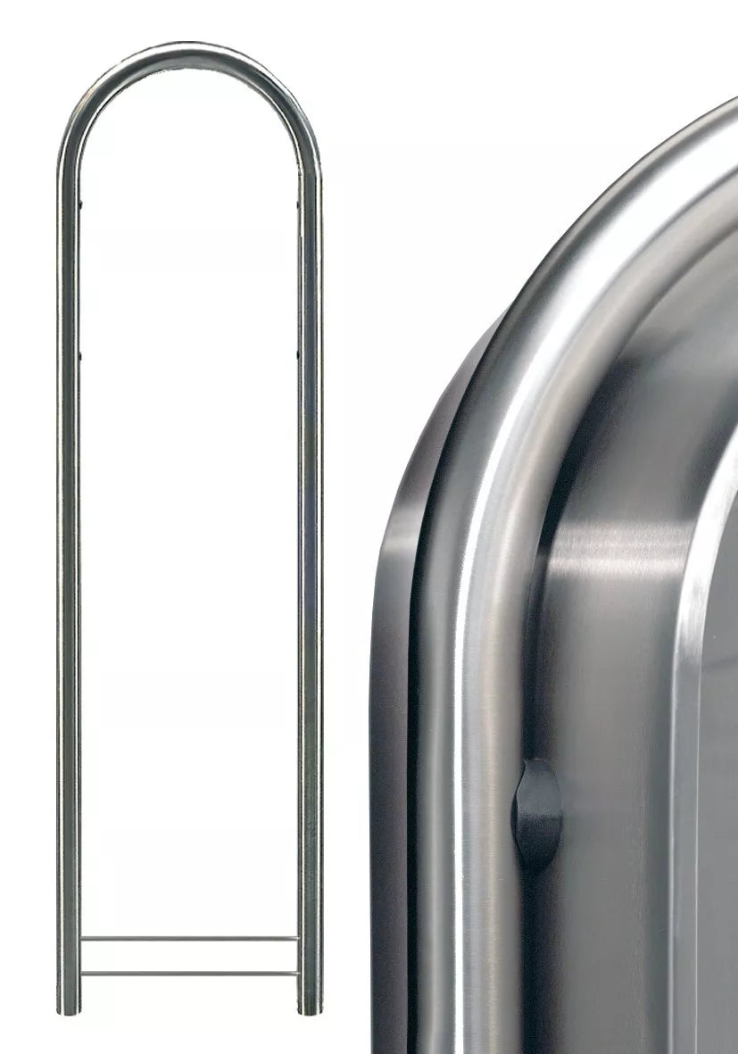 bobi mailbox stainless steel round post