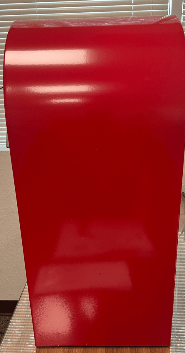 USPS Bobi Grande Front Access Red Mailbox