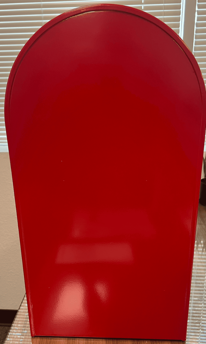 USPS Bobi Grande Front Access Red Mailbox
