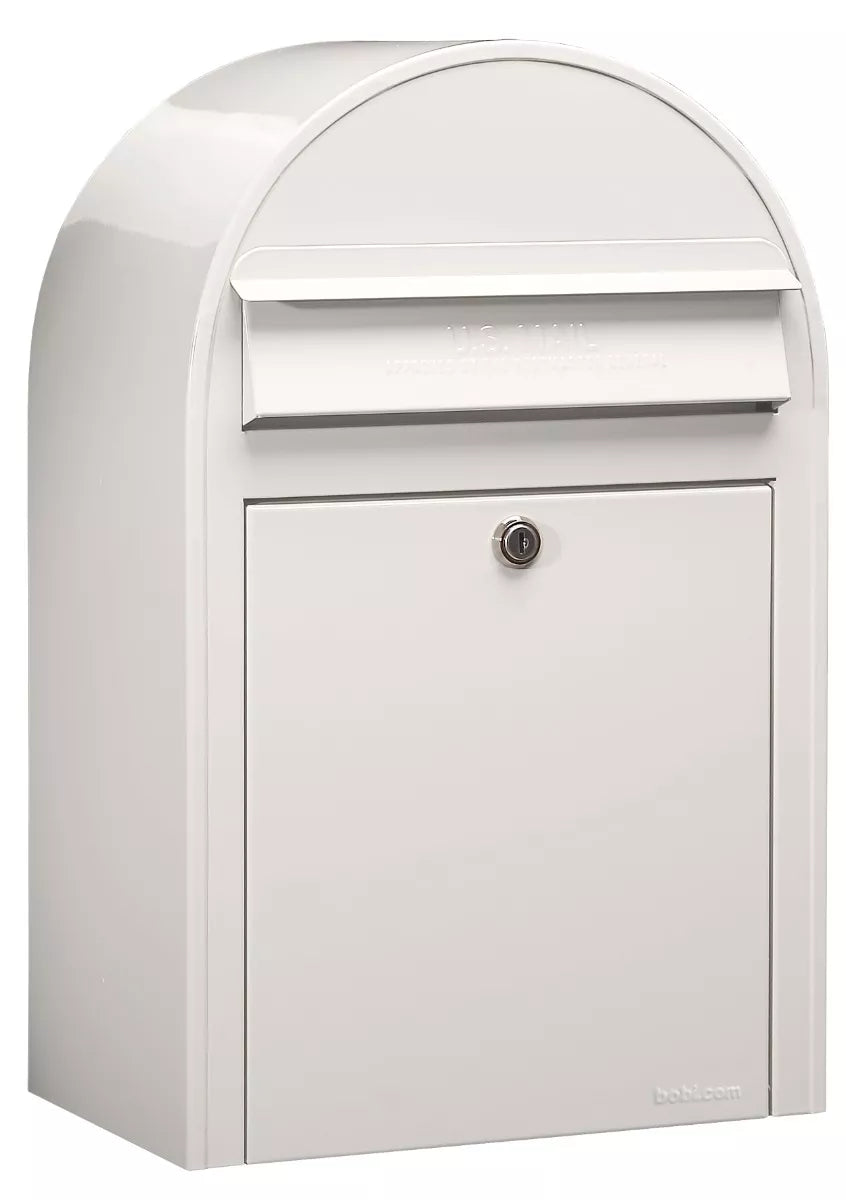 bobi classic white mailbox without post